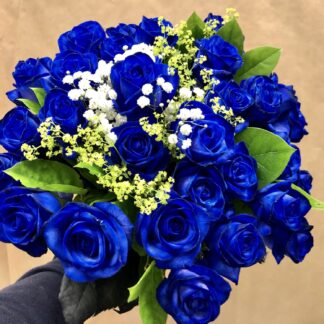 30 Blue Roses